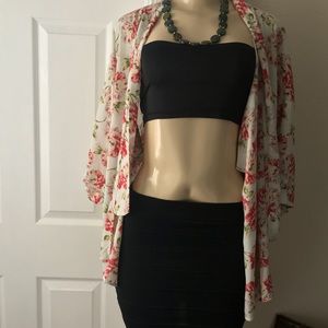 🌼PLEIONE :|Pretty Floral Kimono Top.Women’s.SMALL